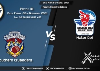ECS Malta Encore, 2021, Match 18 SOC vs MTD, Playing 11 & Today's Match Predictions