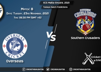 ECS Malta Encore, 2021, Match 8 OVR vs SOC, Playing 11 & Today's Match Predictions
