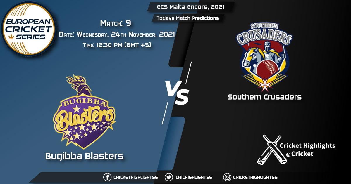 ECS Malta Encore, 2021, Match 9 BBL vs SOC, Playing 11 & Today's Match Predictions