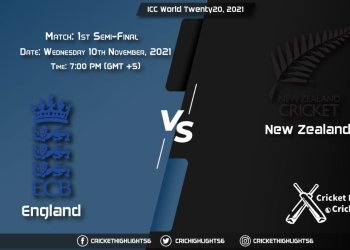 ENG vs NZ Live Score Match 1st Semi-Final, Playing 11 Live Match Today, November 10, 2021, ICC World Twenty20, 2021