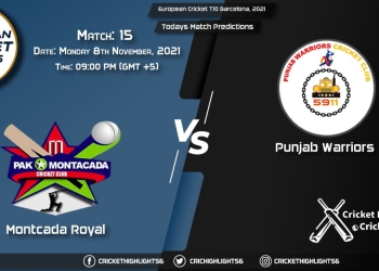 European cricket T10 Barcelona,2021, Match 15 MR vs PUW, Playing 11 & Today's Match Predictions