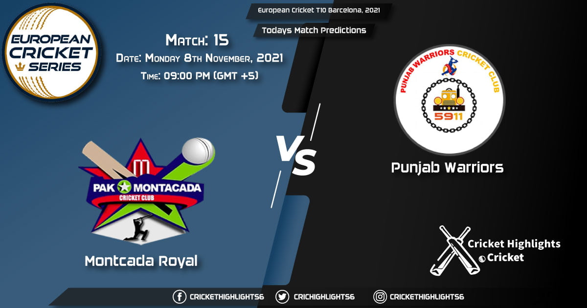 European cricket T10 Barcelona,2021, Match 15 MR vs PUW, Playing 11 & Today's Match Predictions