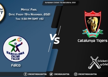 FAL vs CAT, Live Scorecard, Match Final, November 19, 2021, Live Cricket Score, European Cricket T10 Barcelona, 2021
