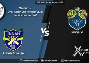 JIB vs KIN XI Live Score Match 5, Playing 11 Live Match Today, November 2, 2021, ECS Italy, Super Series, 2021