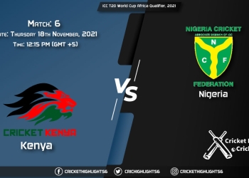 KEN vs NIG, Live Scorecard, Match 6, November 18, 2021, Live Cricket Score, ICC T20 World Cup Africa Qualifier, 2021