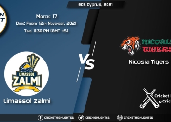 LIZ vs NCT, Live Scorecard, Match 17, November 11, 2021, Live Cricket Score, ECS Cyprus, 2021