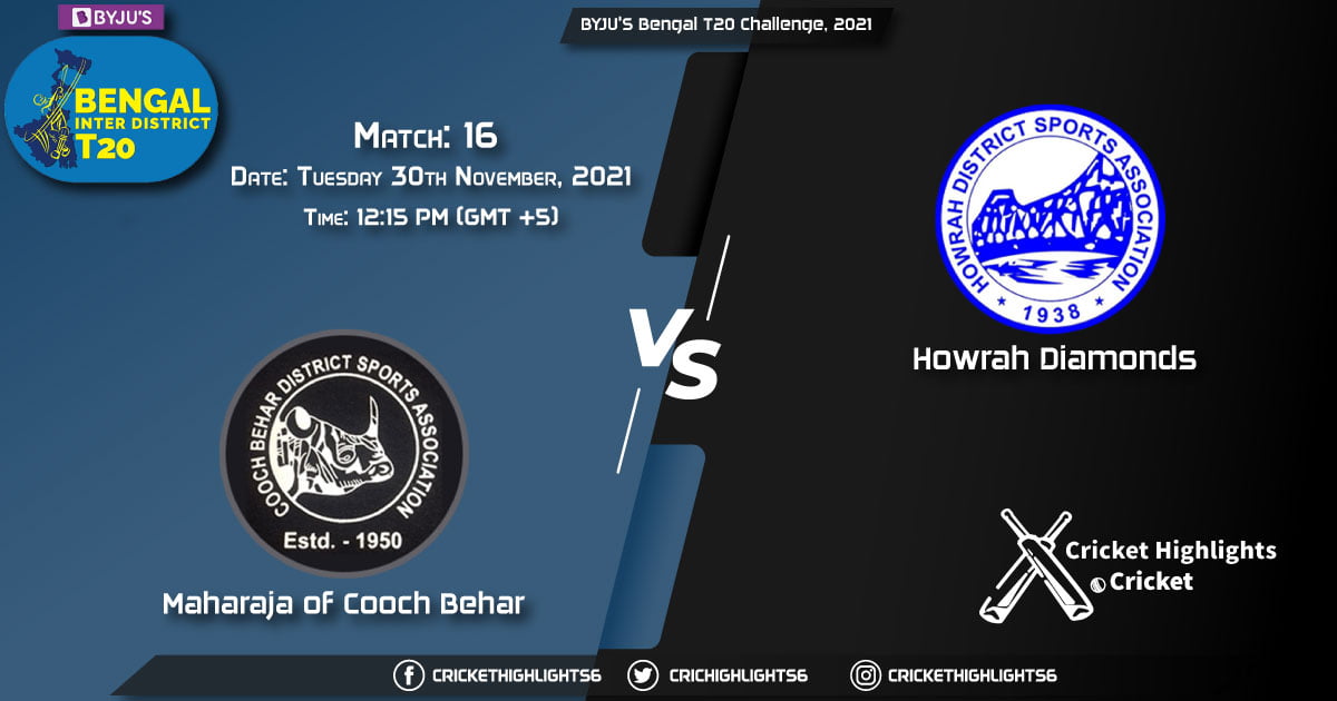 MOCB vs HOD, Live Scorecard, Match 16, November 30, 2021, Live Cricket Score, BYJU'S Bengal T20 Challenge, 2021
