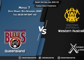 Marsh One Day Cup, 202122, Match 7 QUN vs WAU, Playing 11 & Today's Match Predictions