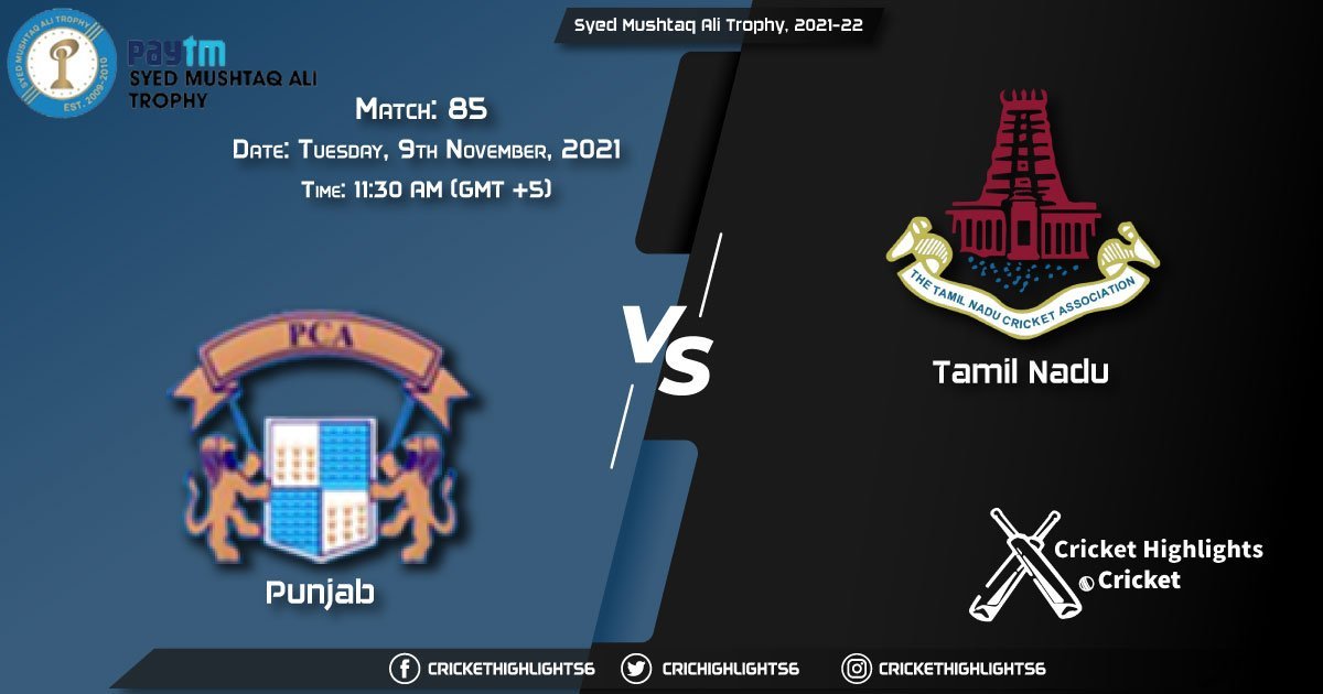 PUN vs TN, Live Scorecard, Match 85, November 09, 2021, Live Cricket Score, Portugal T10, 2021