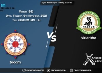 SIK vs VID, Live Scorecard, Match 82, November 09, 2021, Live Cricket Score, Portugal T10, 2021