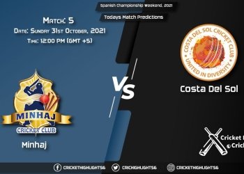 Spanish Championship Weekend, 2021, Match 5 MIN vs CDS, Playing 11 & Today's Match Predictions