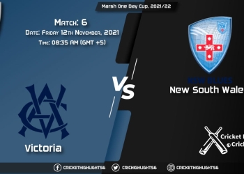 VCT vs NSW, Live Scorecard, Match 6, November 11, 2021, Live Cricket Score, Marsh One Day Cup, 202122,