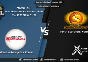 Women's Big Bash League, 2021, Match 30 MR-W vs PS-W Playing 11 & Today's Match Predictions