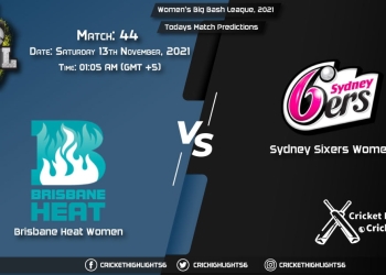 Women's Big Bash League, 2021, Match 44 BH-W vs SS-W, Playing 11 & Today's Match Predictions