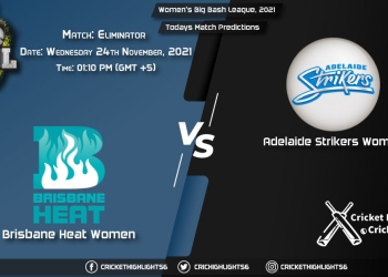 Women's Big Bash League, 2021, Match Eliminator BH-W vs AS-W, Playing 11 & Today's Match Predictions