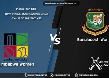 ZM-W vs BAN-W, Live Scorecard, Match 3rd ODI, November 15th, 2021, Live Cricket Score, Bangladesh Women tour of Zimbabwe, 2021