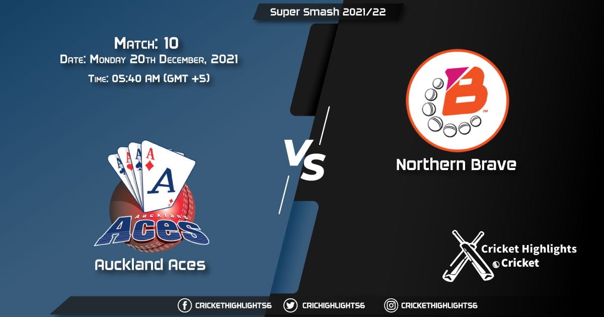 AA vs NB, Live Scorecard, Match 10, December 20, 2021, Live Cricket Score, Super Smash 202122