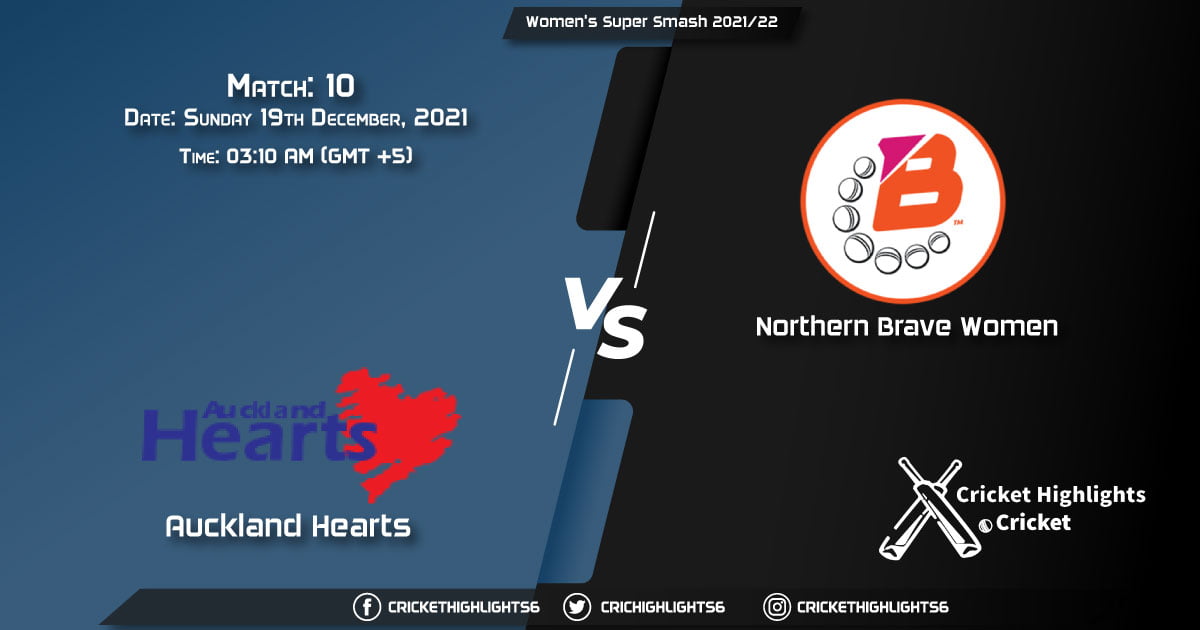 AH-W vs NB-W, Live Scorecard, Match 10, December 19, 2021, Live Cricket Score, Women's Super Smash 202122