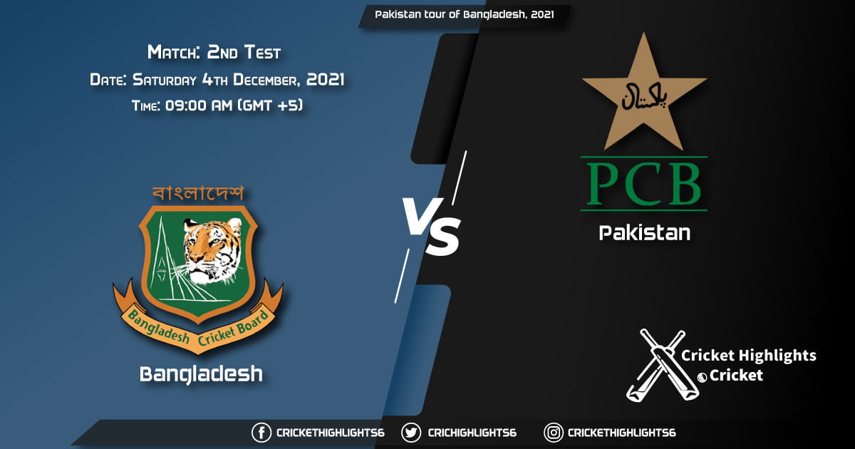 BAN vs PAK, Live Scorecard, Match 2nd Test, December 4, 2021, Live Cricket Score, ECS Malta Encore, 2021