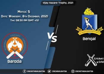 BRD vs BEN, Live Scorecard, Match 5, December 8, 2021, Live Cricket Score, Vijay Hazare Trophy, 2021