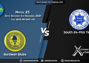 BUB vs SPT, Live Scorecard, Match 23rd, December 4, 2021, Live Cricket Score, BYJU'S Bengal T20 Challenge, 2021