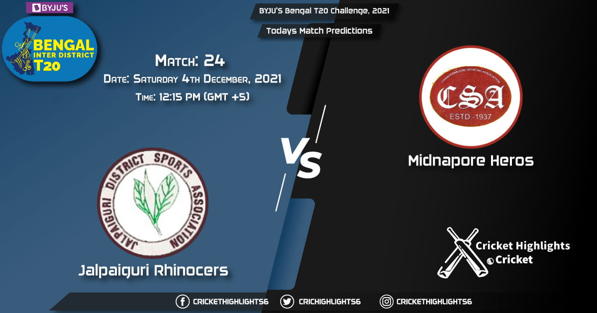 BYJU'S Bengal T20 Challenge, 2021, Match 24 JAR vs MIH, Playing 11 & Today's Match Predictions