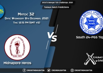 BYJU'S Bengal T20 Challenge, 2021, Match 32 MIH vs SPT, Playing 11 & Today's Match Predictions