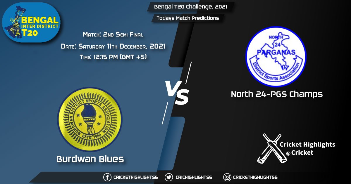 Bengal T20 Challenge, 2021, Match 2nd Semi-Final BUB vs NPC, Playing 11 & Today's Match Predictions