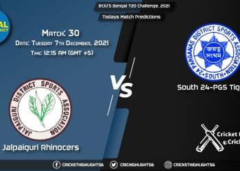 Bengal T20 Challenge, 2021, Match 30 JAR vs SPT, Playing 11 & Today's Match Predictions