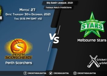Big Bash League, 202122, Match 27 SCO vs STA, Playing 11 & Today's Match Predictions