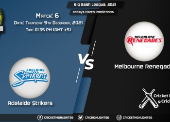 Big Bash League, 202122, Match 6 STR vs REN, Playing 11 & Today's Match Predictions