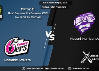 Big Bash League, 202122, Match 8 SIX vs HUR, Playing 11 & Today's Match Predictions