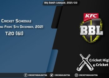 Big Bash League, 202122 - Schedule, Fixture List, Match Timings, Live Score, Results, Venues, Teams and Squads