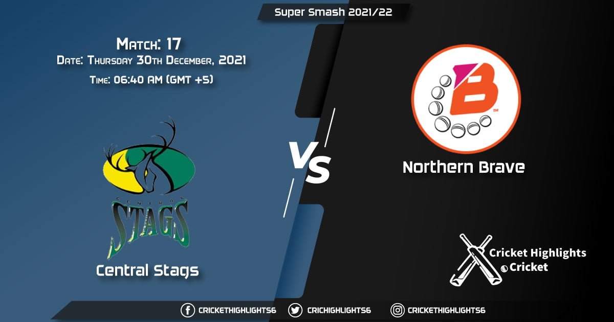 CB vs NB, Live Scorecard, Match 17, December 30, 2021, Live Cricket Score, Super Smash 202122