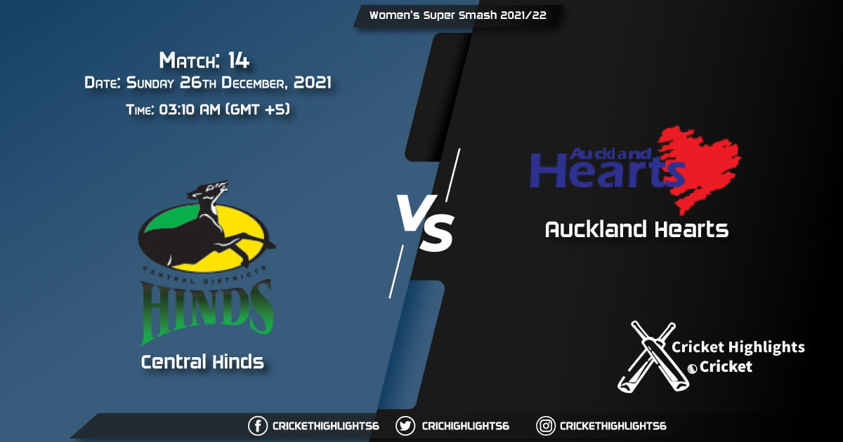CH-W vs AH-W, Live Scorecard, Match 14, December 26, 2021, Live Cricket Score, Women's Super Smash 202122