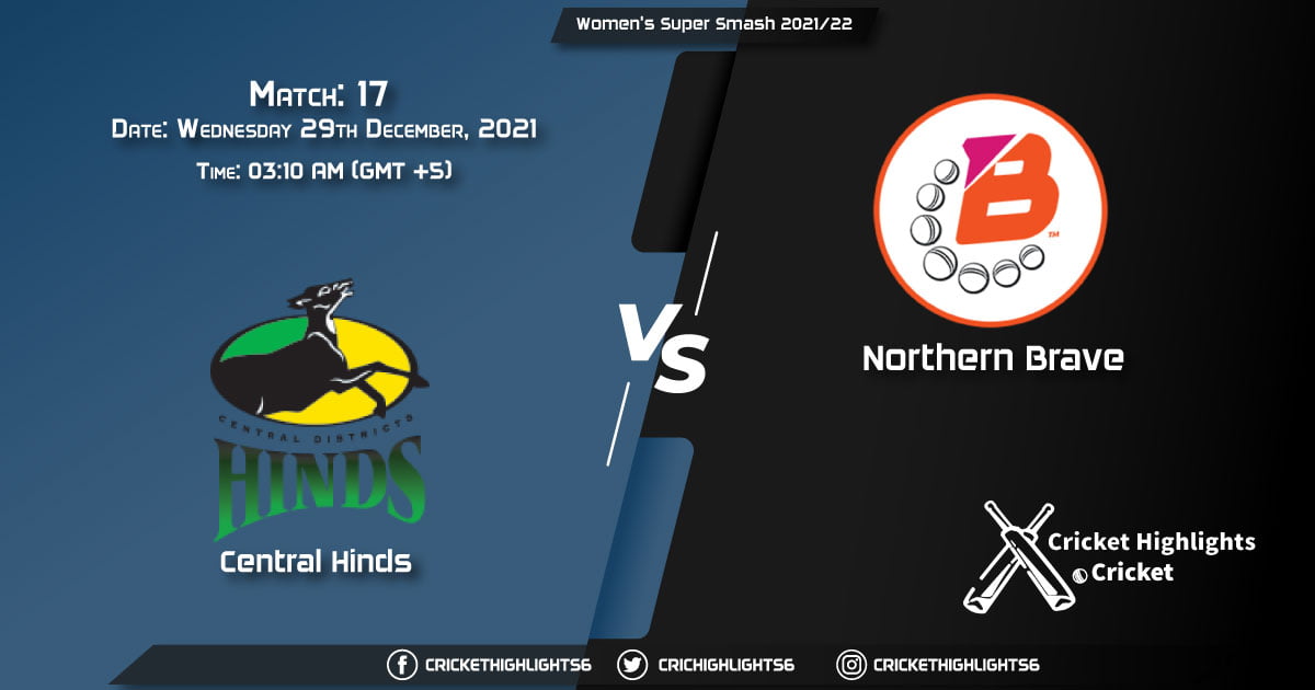 CH-W vs NB-W, Live Scorecard, Match 17, December 29, 2021, Live Cricket Score, Women's Super Smash 202122