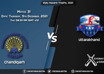 CHN vs UT, Live Scorecard, Match 31, December 9, 2021, Live Cricket Score, Vijay Hazare Trophy, 2021