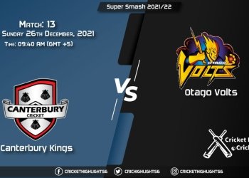 CTB vs OV, Live Scorecard, Match 13, December 26, 2021, Live Cricket Score, Super Smash 202122