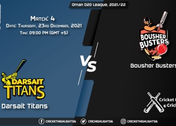 DAT vs BOB, Live Scorecard, Match 4, December 23, 2021, Live Cricket Score, Oman D20 League, 202122