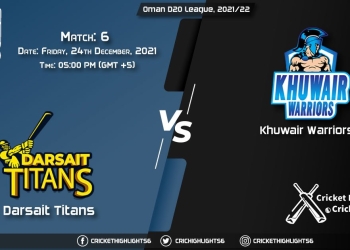 DAT vs KHW, Live Scorecard, Match 6, December 23, 2021, Live Cricket Score, Oman D20 League, 202122