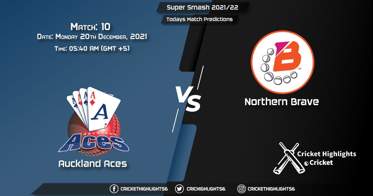 Dream11 Super Smash 202122, Match 10 AA vs NB, Playing 11 & Today's Match Predictions