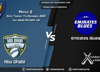 Emirates D10 Tournament, 2021, Match 2 ABD vs EMB, Playing 11 & Today's Match Predictions