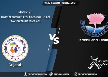 GUJ vs JAM, Live Scorecard, Match 2, December 8, 2021, Live Cricket Score, Vijay Hazare Trophy, 2021