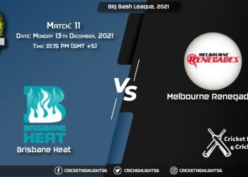 HEA vs REN, Live Scorecard, Match 11, December 13, 2021, Live Cricket Score, Big Bash League, 202122