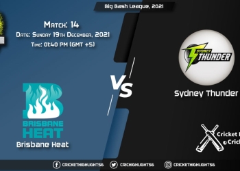 HEA vs THU, Live Scorecard, Match 14, December 19, 2021, Live Cricket Score, Big Bash League, 202122