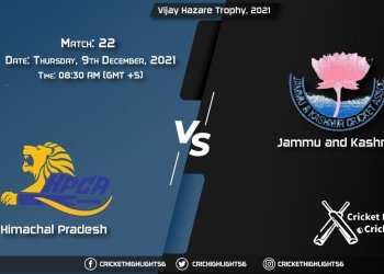 HIM vs JAM, Live Scorecard, Match 22, December 9, 2021, Live Cricket Score, Vijay Hazare Trophy, 2021