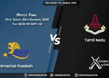 HIM vs TN, Live Scorecard, Match Final, December 26, 2021, Live Cricket Score, Vijay Hazare Trophy, 2021