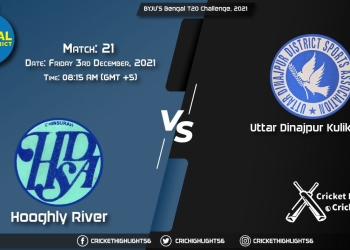 HOR vs UDK, Live Scorecard, Match 21, December 3, 2021, Live Cricket Score, BYJU'S Bengal T20 Challenge, 2021