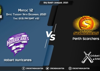 HUR vs SCO, Live Scorecard, Match 12, December 14, 2021, Live Cricket Score, Big Bash League, 202122