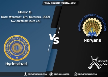 HYD vs HAR, Live Scorecard, Match 8, December 8, 2021, Live Cricket Score, Vijay Hazare Trophy, 2021